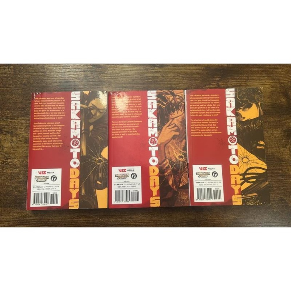 Sakamoto Days Manga Volumes 3 4 5 Yuto Suzuki VIZ Media Shonen Jump English Lot - Picture 2 of 3
